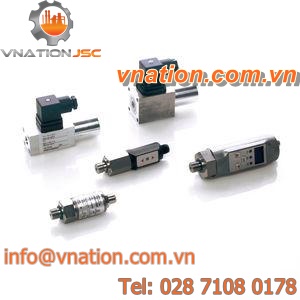 electronic pressure switch / mechanical / adjustable / for hydraulic applications