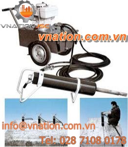 hydraulic chipping hammer / for construction