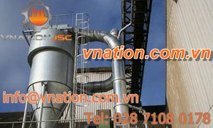 air filter / sleeve / for silos / dust