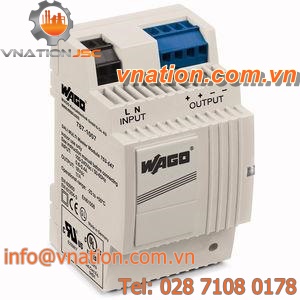 AC/DC power supply / adjustable / compact / single-phase