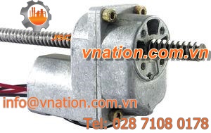 linear actuator / screw / motorized / stainless steel