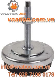 machine tool foot / for compressors / for presses / anti-vibration