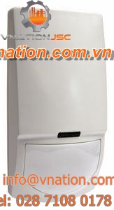 motion detector / passive infrared / with small animal immunity