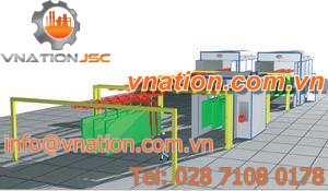 powder coating line / manual