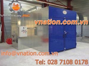 heating oven / truck-in / gas-fired