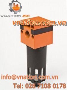 air filter / compressed air / cartridge / coalescing