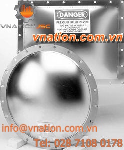 explosion vent panel