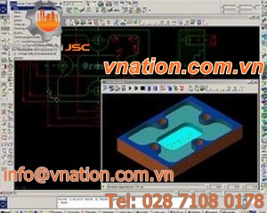 CAD/CAM software / 3-axis machining