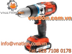 cordless drill / compact / two-speed
