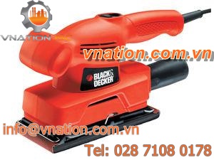 orbital sander / electric / lightweight / with dust collector