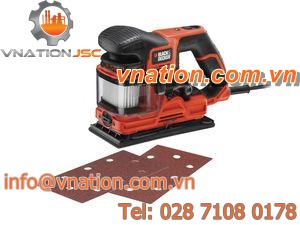 orbital sander / electric / with dust extraction system / heavy-duty
