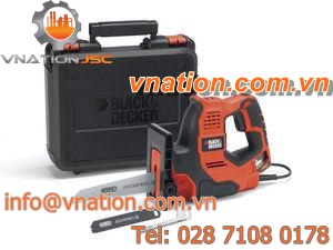 keyhole saw / plastics / metal / wood