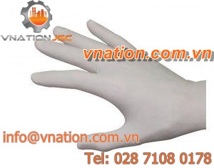 laboratory gloves / chemical protection / latex / disposable