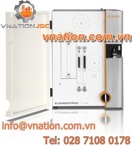 nitrogen analyzer / organic matter / oxygen / elemental