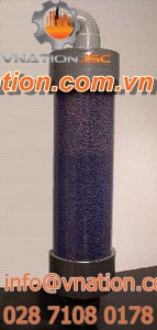 gas filter / activated carbon / continuous-flow / horizontal