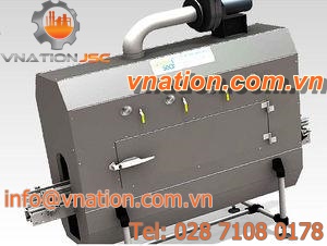 electric shrink tunnel / for labels / for heat-shrink sleeves