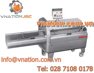 CNC cutting machine / foodstuffs / knife / precision