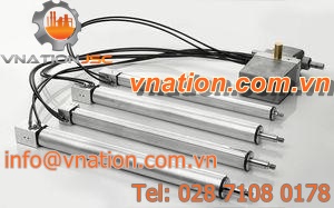 linear actuator / hydraulic / double-acting / single-acting
