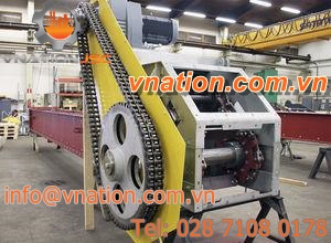 chain conveyor / drag / horizontal / inclined