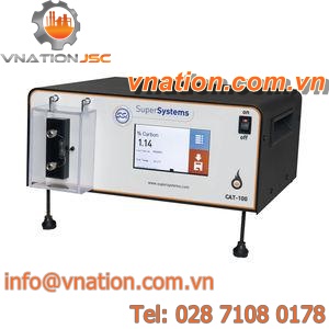 carbon analyzer / power / benchtop / digital