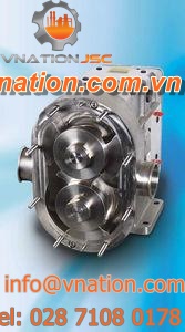 food product pump / rotary lobe / for viscous fluids / loading