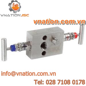 2-valve manifold / stainless steel