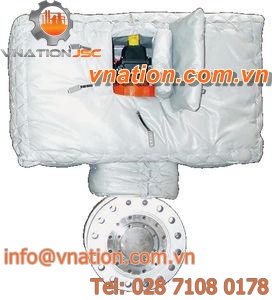 butterfly valve / for wastewater / metal / emergency