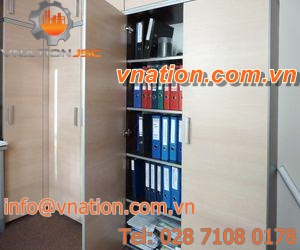 storage cabinet / shelf / metal