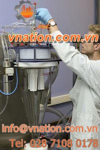 fluidized bed dryer / granulator / laboratory