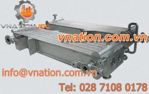 shell and tube heat exchanger / desublimation