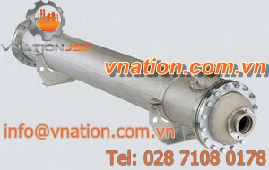 high-performance heat exchanger / shell and tube / liquid/liquid / stainless steel