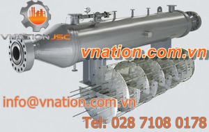 natural gas preheater / safety / double-tube