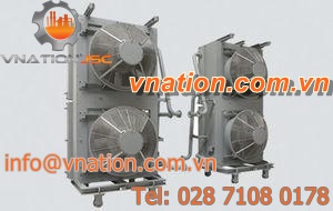 liquid cooler / transformer / compact / finned tube