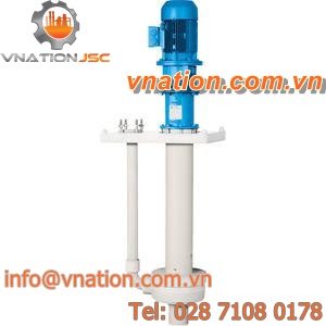 acid pump / electrically-powered / centrifugal with volute / semi-submersible