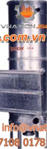 centrifugal separator / liquid / for pneumatic conveying / vacuum