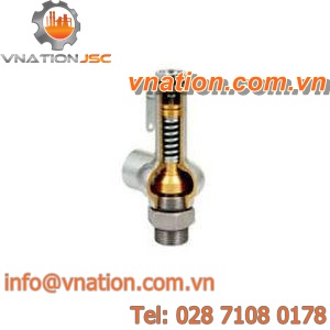proportional safety valve / brass / flange