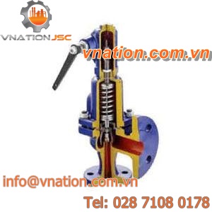 cast iron safety valve / flange