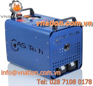 electrically-powered hydraulic power unit / for tensioning devices / portable / battery-powered