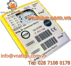 temperature data-logger / programmable / with screen / for pharmaceutical products