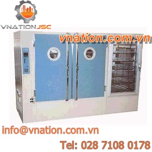 laboratory sterilizer / hot air / horizontal / for pharmaceutical industry
