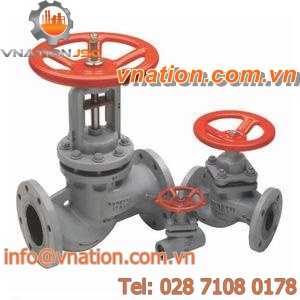 piston valve / handwheel / flow control / shut-off