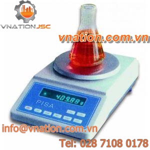 laboratory scales / with LED display / stainless steel / compact