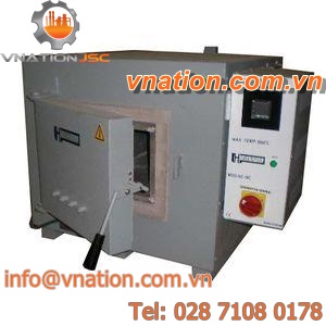 heat treatment furnace / cupellation / chamber / bench-top