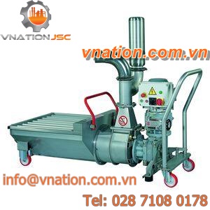 electrically-powered pump / piston / stainless steel / control