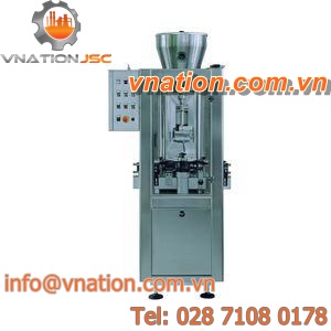 pressure screw capping machine / linear / automatic / bottle