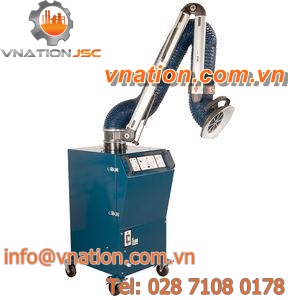 welding fume extractor / industrial / cartridge / mobile