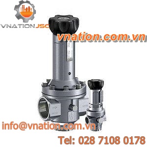 piston valve / diaphragm / pressure reducing / for air