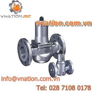 diaphragm valve / flow control / pressure-control / for gas