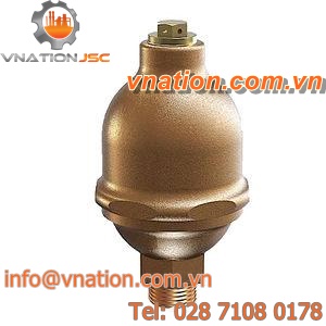 floating ball valve / draining / threaded / metal