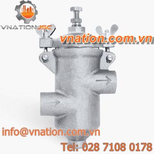 gas filter / steam / liquid / tangential